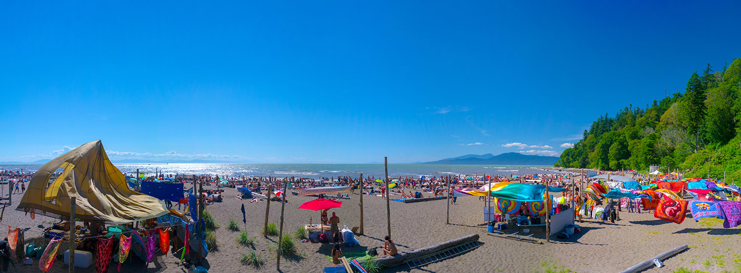 Wreck Beach, Vancouver, BC, Canada