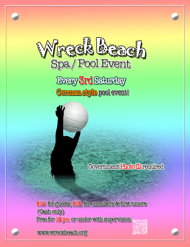 Wreck Beach Spa/ Pool event!