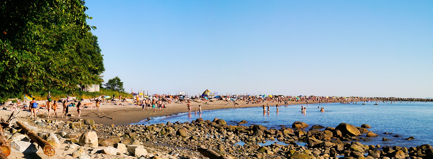 Wreck Beach Vancouver, a three decade old family friendly nudist beach